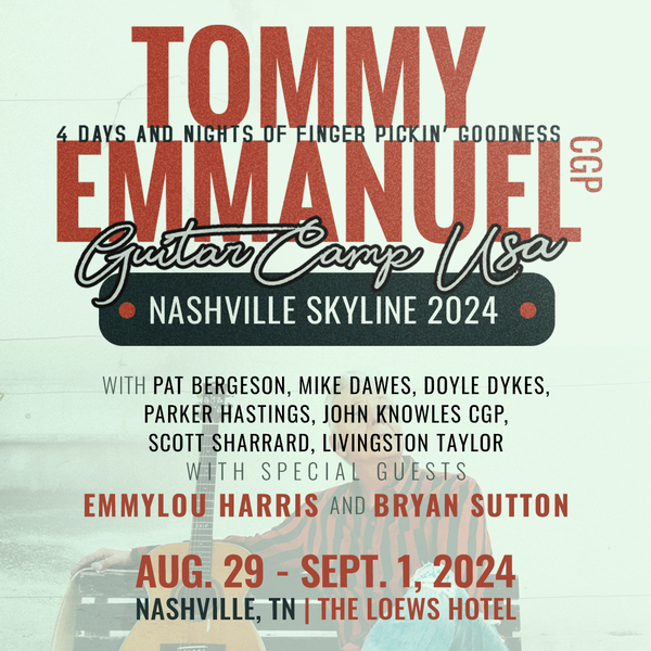 Tommy Emmanuel Guitar Camp